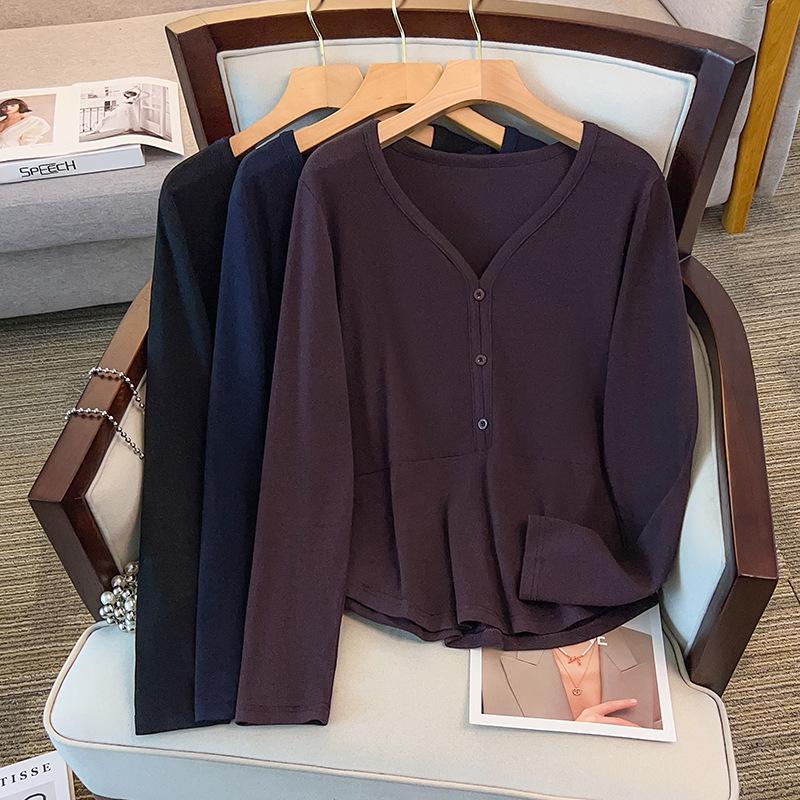 Осенний пуловер большого размера свободного кроя в рубчик с круглым вырезом для женщин 9XL (260-300 jin recommended) чёрный
Осенний пуловер большого размера свободного кроя в рубчик с круглым вырезом для женщин 9XL (260-300 jin recommended) чёрный