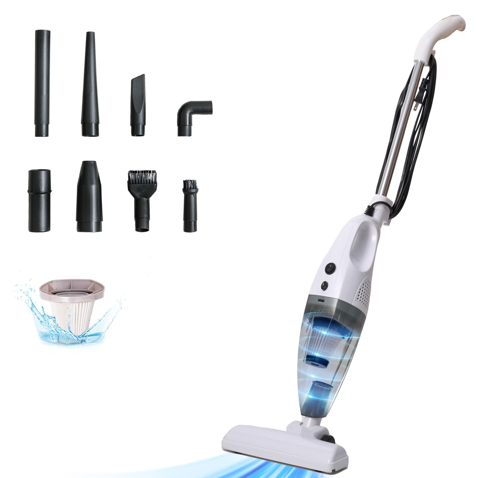 Vacuum Cleaner Cyclone 2WAY Handy Cleaner Handy Cleaner Cyclone Vacuum Cleaner Day Lightweight Quiet Compact No Paper Bag Required Stylish [Green & білий
Vacuum Cleaner Cyclone 2WAY Handy Cleaner Handy Cleaner Cyclone Vacuum Cleaner Day Lightweight Quiet Compact No Paper Bag Required Stylish [Green & білий