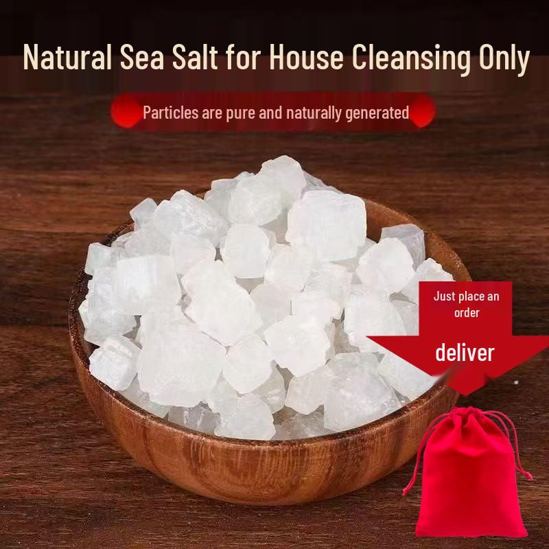 Большой пакет соли для очищения дома в гранулах для нового дома или свадьбы, очищает воздух и демагнетизирует морской солью Sample Pack: 150g Cleansing Salt + 1 Lucky Bag
Большой пакет соли для очищения дома в гранулах для нового дома или свадьбы, очищает воздух и демагнетизирует морской солью Sample Pack: 150g Cleansing Salt + 1 Lucky Bag