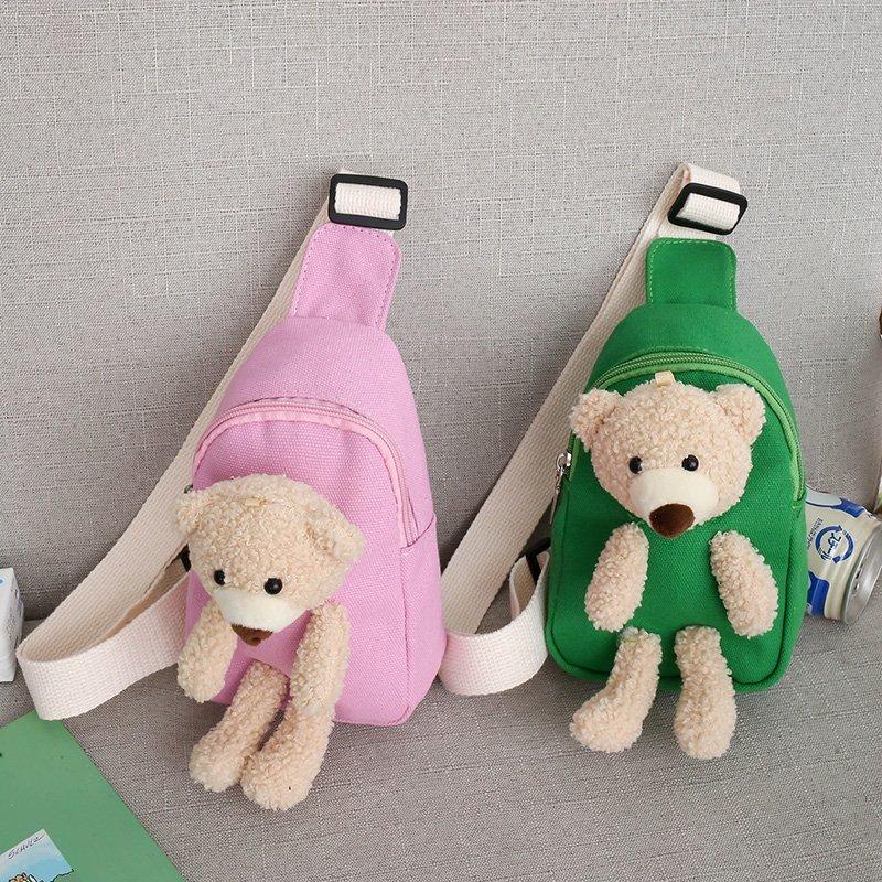 Children s bags Fashion cartoon dolls Bear Rabbit Toddler messenger bags Boys and girls breast bags
Children s bags Fashion cartoon dolls Bear Rabbit Toddler messenger bags Boys and girls breast bags