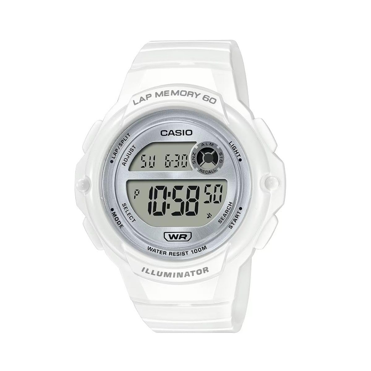 Casio Watch LWS-1200H-7A1VDF All-White белый
Casio Watch LWS-1200H-7A1VDF All-White белый