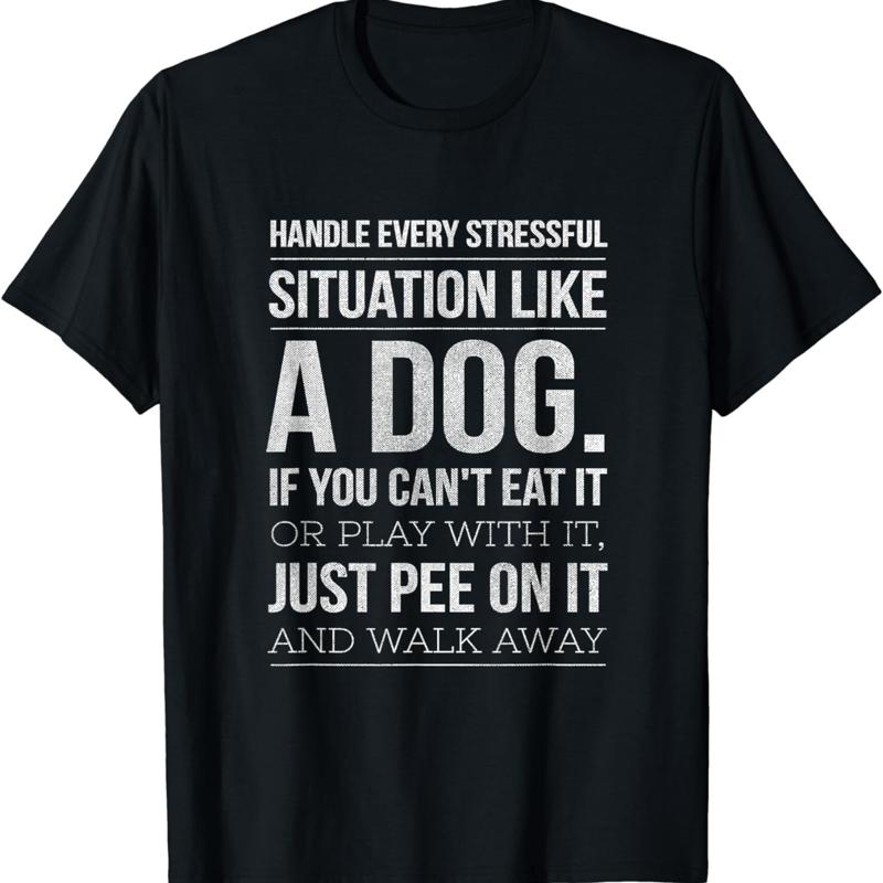 Handle Stress Like A Dog Lover T Shirt for 5XL різнокольоровий
Handle Stress Like A Dog Lover T Shirt for 5XL різнокольоровий