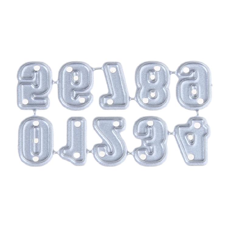 Numbers Cutting Dies Metal Stencil Template Mold Decoration for Home School 1 срібний
Numbers Cutting Dies Metal Stencil Template Mold Decoration for Home School 1 срібний