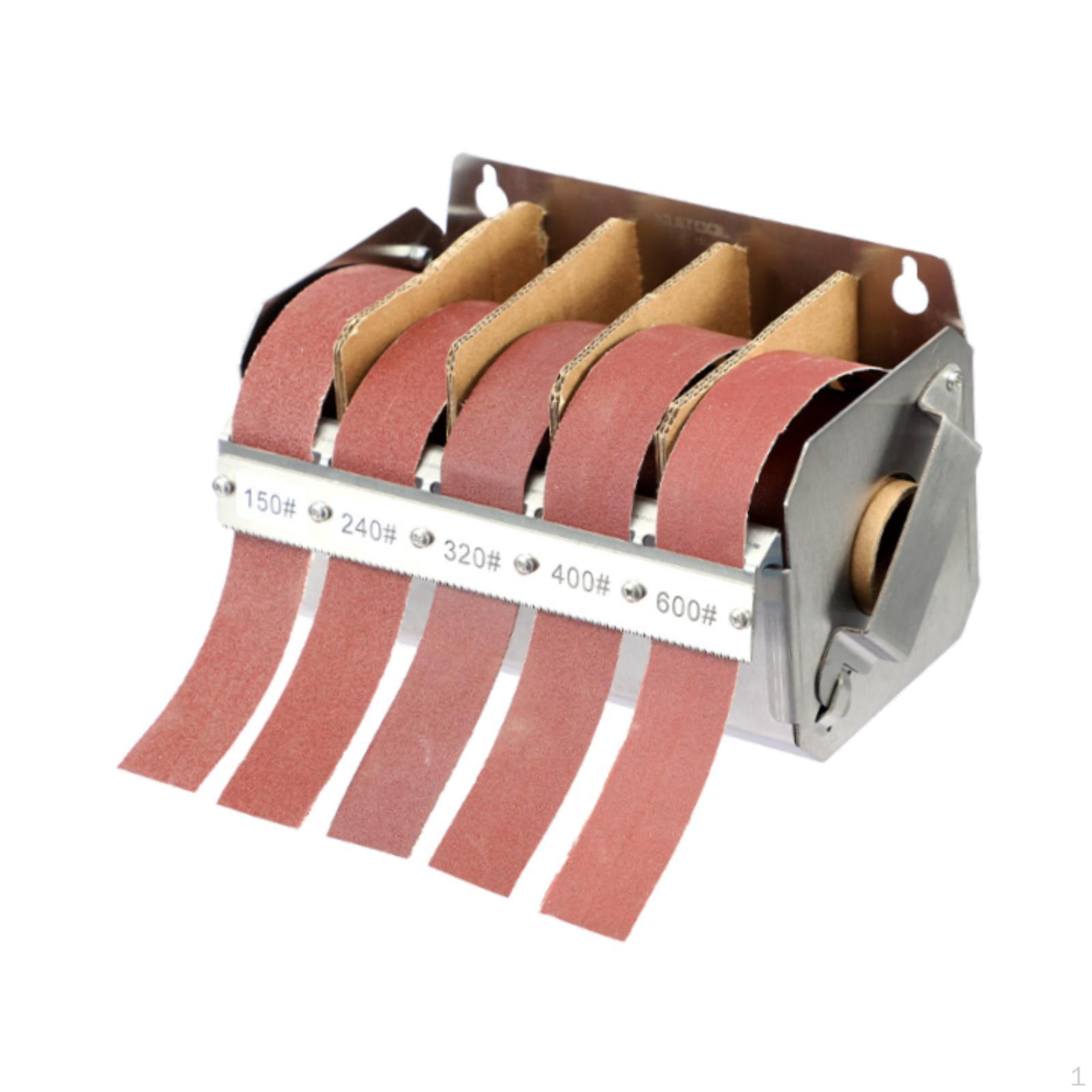 Dispenser Wood Turner Stainless Steel Space Saving Gear Polishing Metal Emery Cloth Roll
Dispenser Wood Turner Stainless Steel Space Saving Gear Polishing Metal Emery Cloth Roll