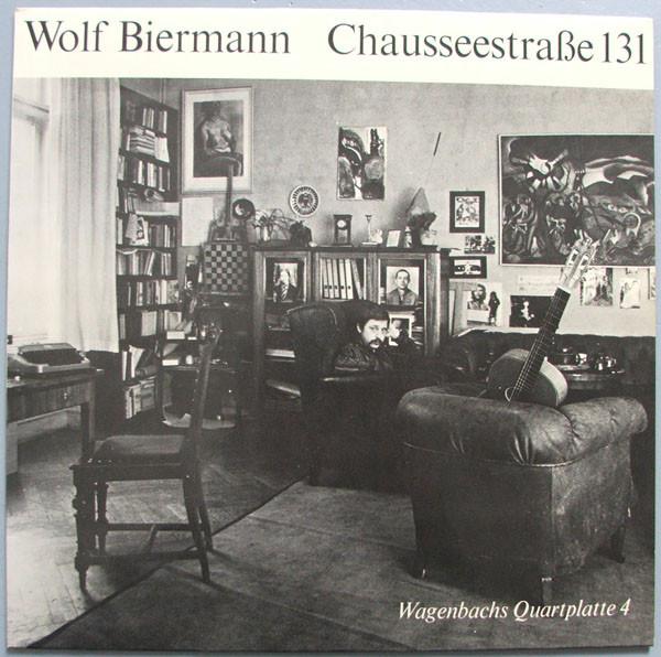 LP Record WOLF BIERMANN Chausseestrae 131 WA4 Wagenbachs Quar 1969 Germany Pop Used
LP Record WOLF BIERMANN Chausseestrae 131 WA4 Wagenbachs Quar 1969 Germany Pop Used
