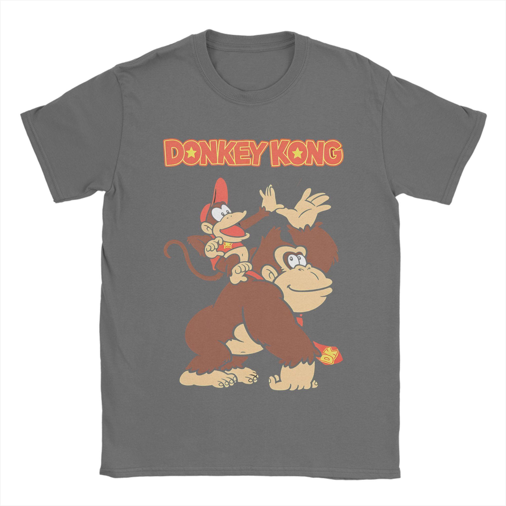 Men Women Donkeys Video Game Kongs monkey T Shirt Cotton Graphic Printing T-Shirt Clothing Outfits 4XL
Men Women Donkeys Video Game Kongs monkey T Shirt Cotton Graphic Printing T-Shirt Clothing Outfits 4XL