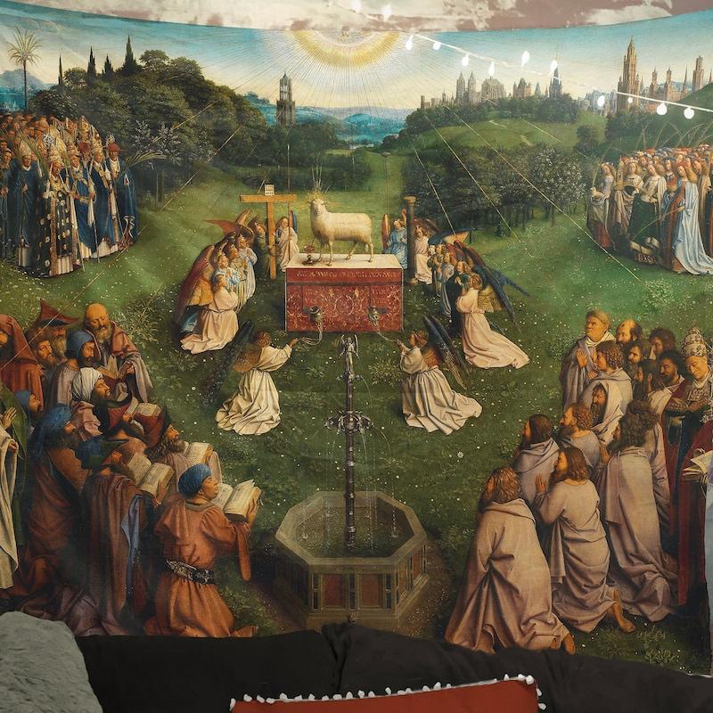 Tapestry Adoration of the Mystic Lamb 75x100
Tapestry Adoration of the Mystic Lamb 75x100