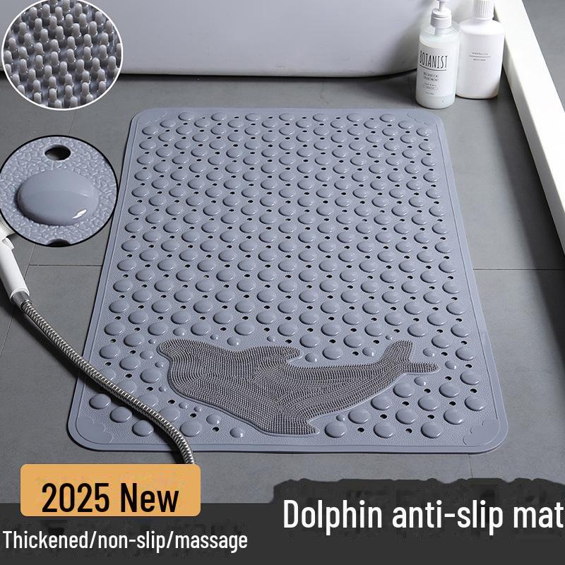 Противоскользящий коврик для ванной из ПВХ Dolphin с присосками — водонепроницаемый и идеально подходит для туалетов и отелей 35x70 cm
Противоскользящий коврик для ванной из ПВХ Dolphin с присосками — водонепроницаемый и идеально подходит для туалетов и отелей 35x70 cm