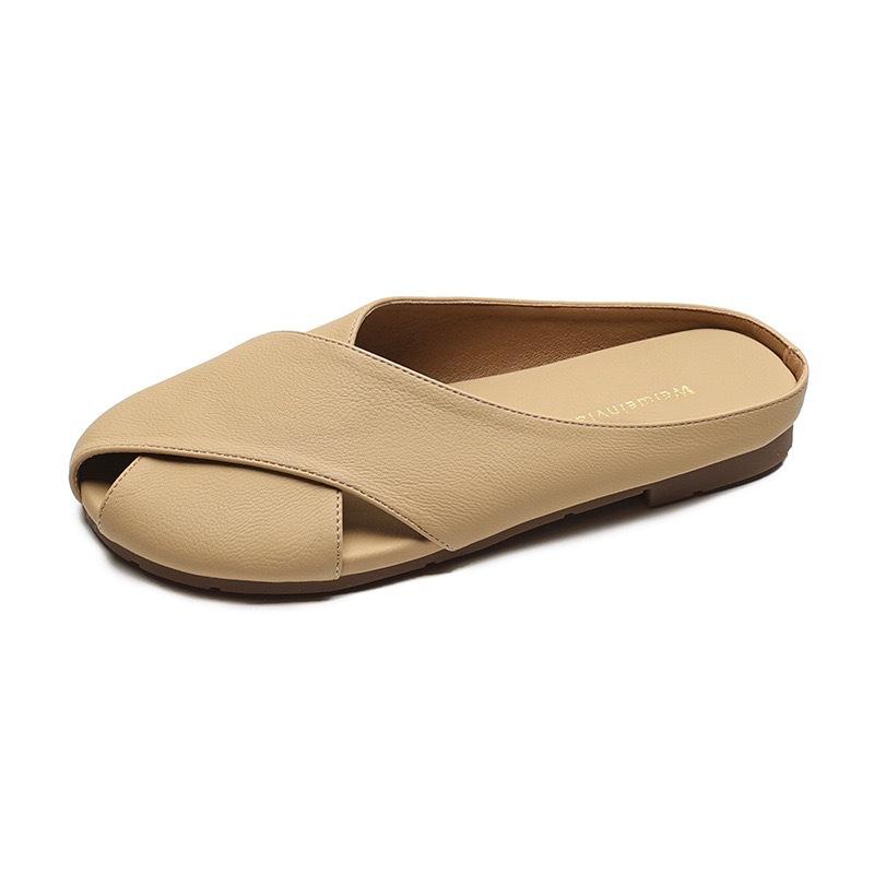 Версия из овчины~ натуральная кожа баотоу полушлепанцы летняя верхняя одежда полые тапочки женские мягкая кожа модные универсальные на плоской подошве 43
Версия из овчины~ натуральная кожа баотоу полушлепанцы летняя верхняя одежда полые тапочки женские мягкая кожа модные универсальные на плоской подошве 43