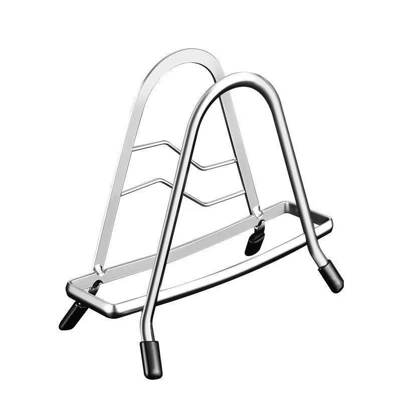 Премиальный держатель для кухонных досок из нержавеющей стали, утолщенная липкая подставка для разделочных досок, органайзер для столешницы для хранения крышек для кастрюль With horizontal bars
Премиальный держатель для кухонных досок из нержавеющей стали, утолщенная липкая подставка для разделочных досок, органайзер для столешницы для хранения крышек для кастрюль With horizontal bars