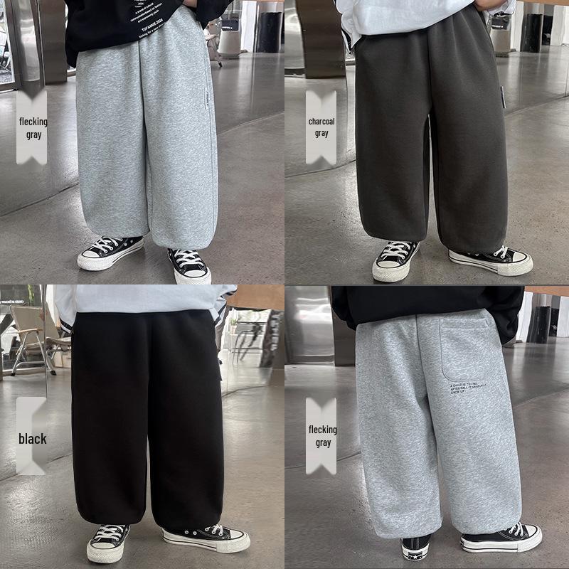 Autumn Clearance: Kids Versatile Casual Pants with Korean Style Print 110 cm древесный уголь/серый
Autumn Clearance: Kids Versatile Casual Pants with Korean Style Print 110 cm древесный уголь/серый