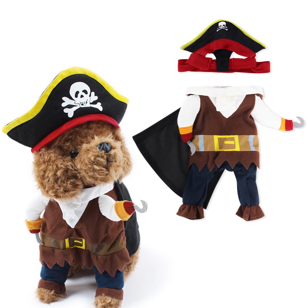 AmzBarley Pet Dog Cat Costume Pirate Halloween Costume Двуногий питомец Маскировка Маленькие собаки Средние собаки Большие собаки Одежда для домашних животных Косплей Двуногий ходьба Смешной коричневый
AmzBarley Pet Dog Cat Costume Pirate Halloween Costume Двуногий питомец Маскировка Маленькие собаки Средние собаки Большие собаки Одежда для домашних животных Косплей Двуногий ходьба Смешной коричневый