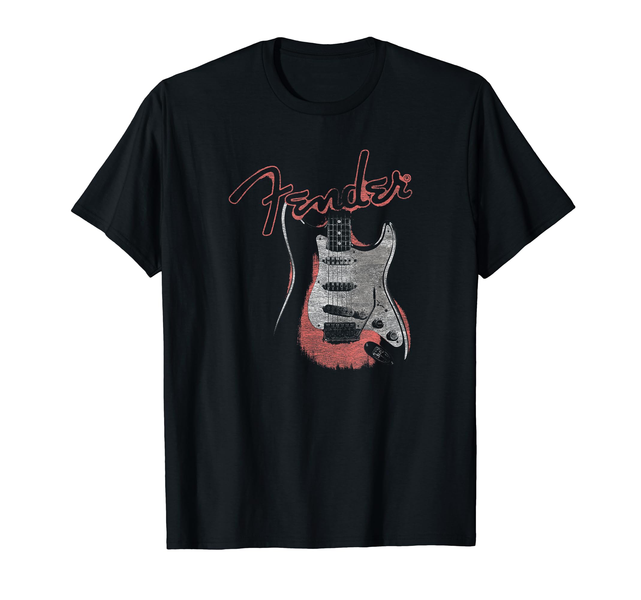 Fender Vintage Guitar Retro Glow T-Shirt чорний 
Fender Vintage Guitar Retro Glow T-Shirt чорний