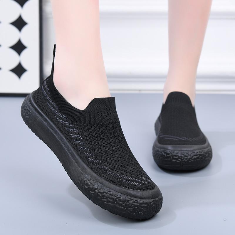 Вязаные сетчатые кроссовки для женщин, нескользящая обувь для ходьбы, дышащая рабочая обувь для бега, женская повседневная удобная легкая теннисная обувь для тренировок 38
Вязаные сетчатые кроссовки для женщин, нескользящая обувь для ходьбы, дышащая рабочая обувь для бега, женская повседневная удобная легкая теннисная обувь для тренировок 38