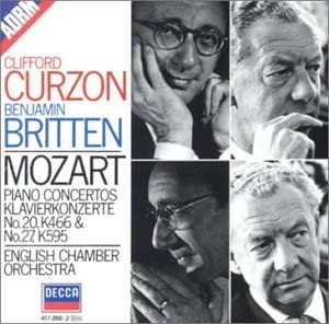 CD MOZART; CURZON - Mozart: Piano Concertos 20 &27 4172882 Decca 1986 Germany Classical Used
CD MOZART; CURZON - Mozart: Piano Concertos 20 &27 4172882 Decca 1986 Germany Classical Used
