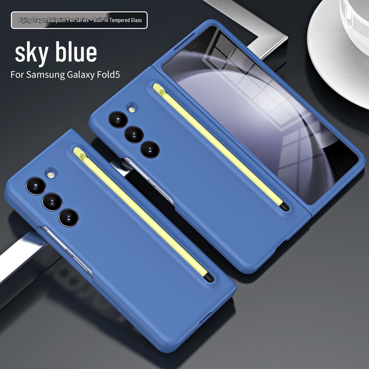 Samsung Z Fold6 Foldable Dragon Pen Case with Integrated Film, Solid Color, Skin-Feel. Fold 4 небесно-голубой
Samsung Z Fold6 Foldable Dragon Pen Case with Integrated Film, Solid Color, Skin-Feel. Fold 4 небесно-голубой