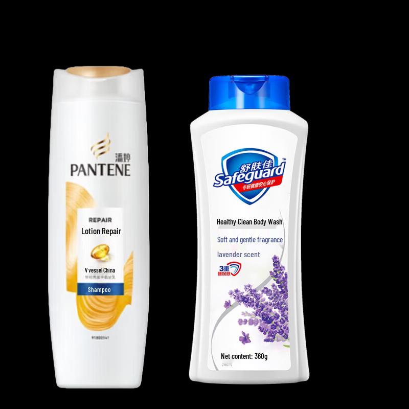 Pantene Anti-Dandruff Shampoo & Safeguard Lavender Body Wash Set
Pantene Anti-Dandruff Shampoo & Safeguard Lavender Body Wash Set