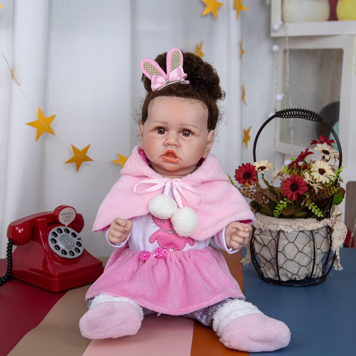 Полностью силиконовые куклы Reborn Baby Boneca, настоящее прикосновение, 19 дюймов, куклы для новорожденных, детский водонепроницаемый подарок на день рождения
Полностью силиконовые куклы Reborn Baby Boneca, настоящее прикосновение, 19 дюймов, куклы для новорожденных, детский водонепроницаемый подарок на день рождения