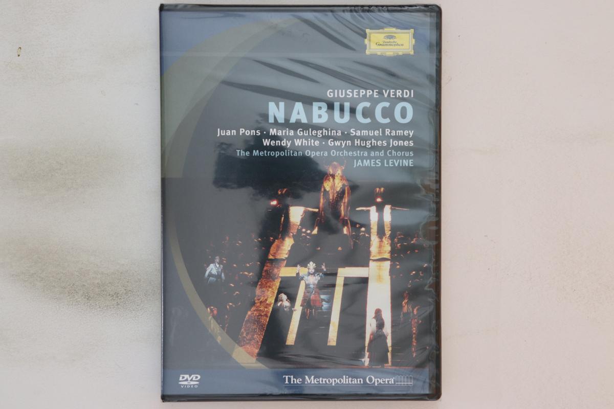 DVD JAMES LEVINE - Verdi s opera Nabucco 004400730770 Deutsche Grammo 2005 Europe Music Video Used
DVD JAMES LEVINE - Verdi s opera Nabucco 004400730770 Deutsche Grammo 2005 Europe Music Video Used