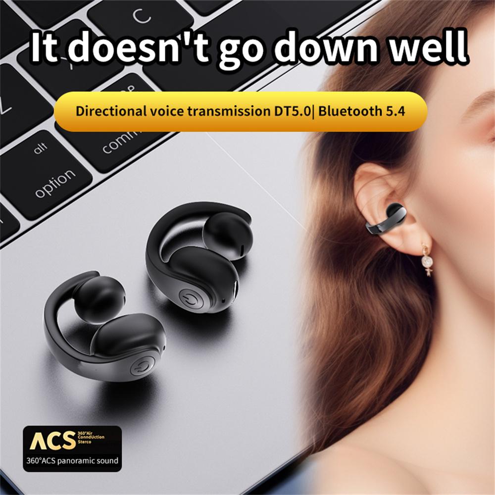 GD11 Bluetooth-compatible 5.4 Headset Clip Design Wireless Sport Music Earphone (CE Certified) Black
GD11 Bluetooth-compatible 5.4 Headset Clip Design Wireless Sport Music Earphone (CE Certified) Black
