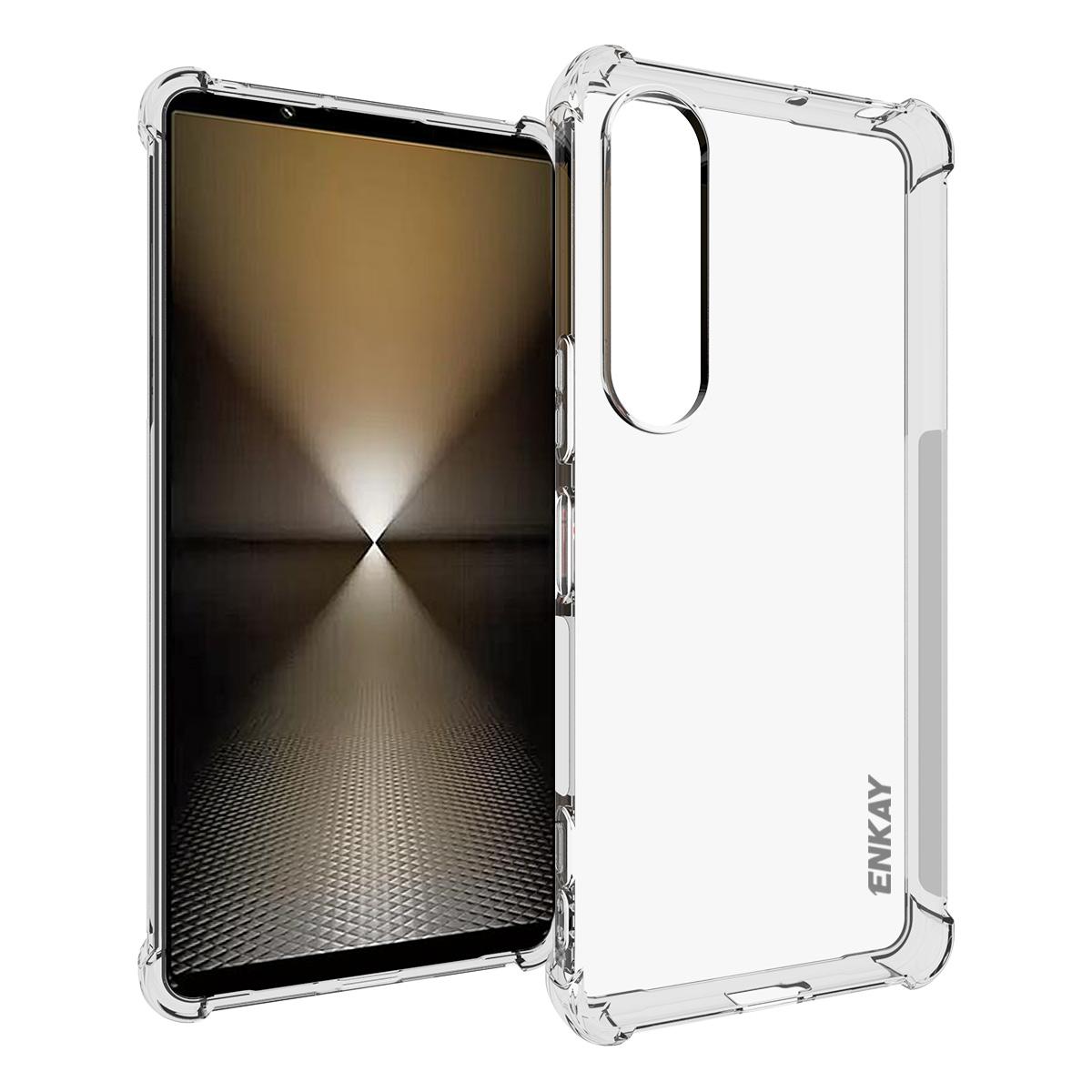 Прозорий чохол для телефону Sony Xperia 1 VII ENKAY HAT PRINCE Протиударний Нековзкий TPU чохол Transparent
Прозорий чохол для телефону Sony Xperia 1 VII ENKAY HAT PRINCE Протиударний Нековзкий TPU чохол Transparent