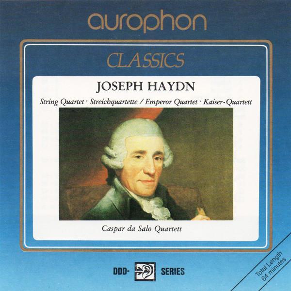 CD JOSEPH HAYDN / CASPAR DA SALO QUART - String Quartet / Emperor Quartet AU031408 Aurophon 1989 France Classical Used
CD JOSEPH HAYDN / CASPAR DA SALO QUART - String Quartet / Emperor Quartet AU031408 Aurophon 1989 France Classical Used