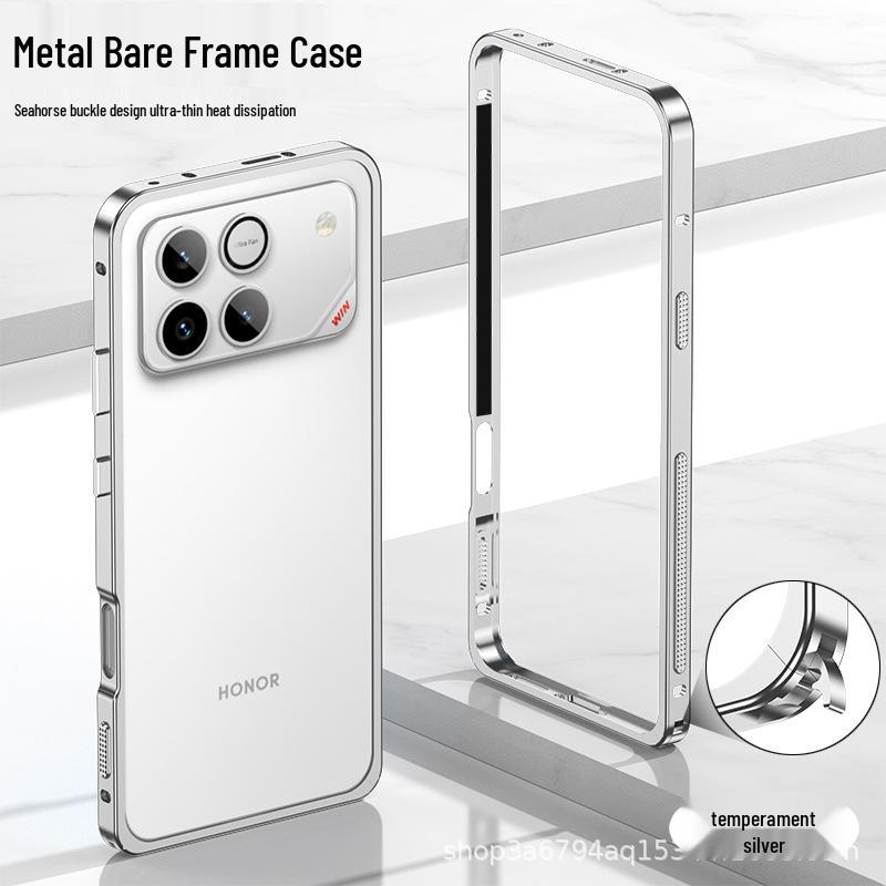 Honor WIN/WIN RT Ultra-thin Bezel Metal Heat Dissipation Drop-proof Full Coverage Phone Case with Haima Buckle Honor WIN RT
Honor WIN/WIN RT Ultra-thin Bezel Metal Heat Dissipation Drop-proof Full Coverage Phone Case with Haima Buckle Honor WIN RT