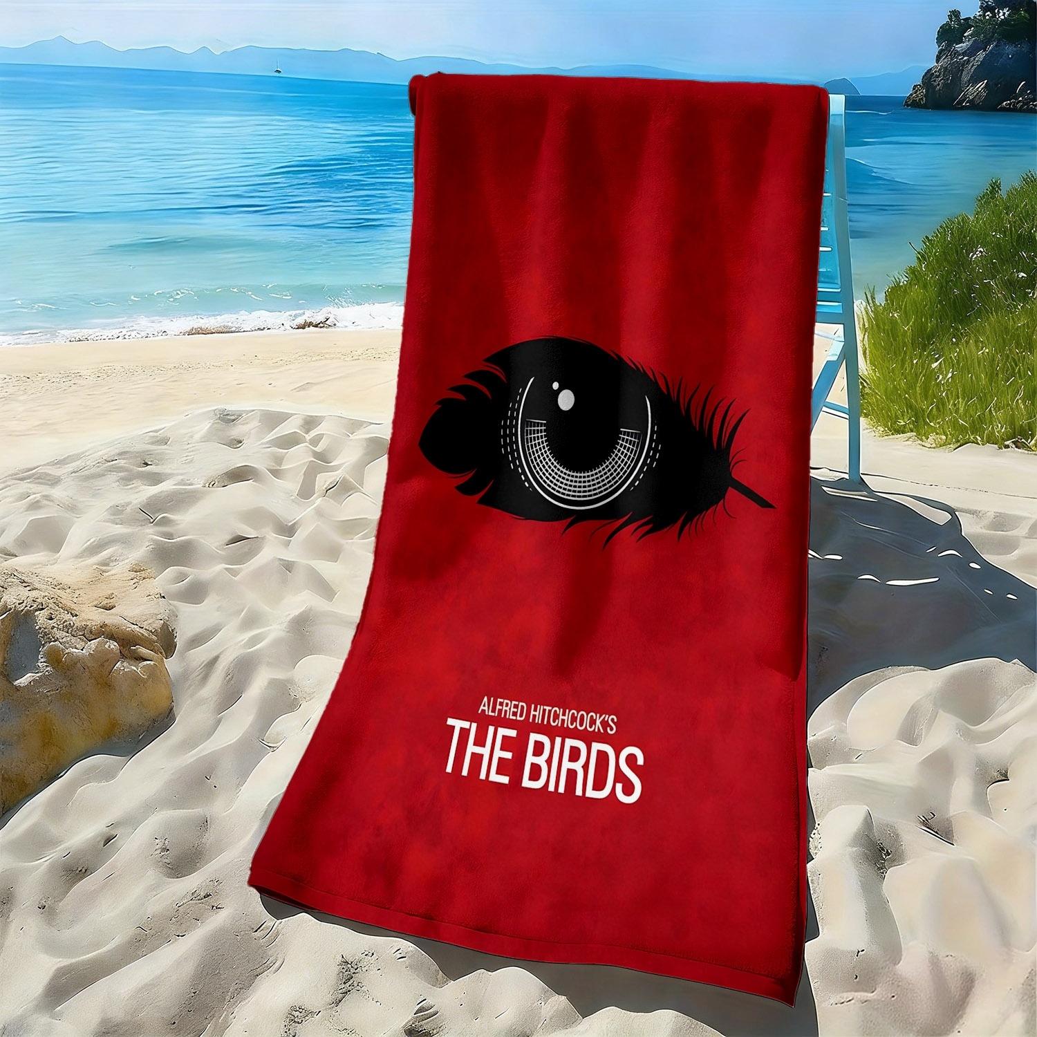 Red feathered eye pattern polyester microfiber beach towel is highly absorbent, suitable for swimming and beach outings W40*H60(CM)
Red feathered eye pattern polyester microfiber beach towel is highly absorbent, suitable for swimming and beach outings W40*H60(CM)