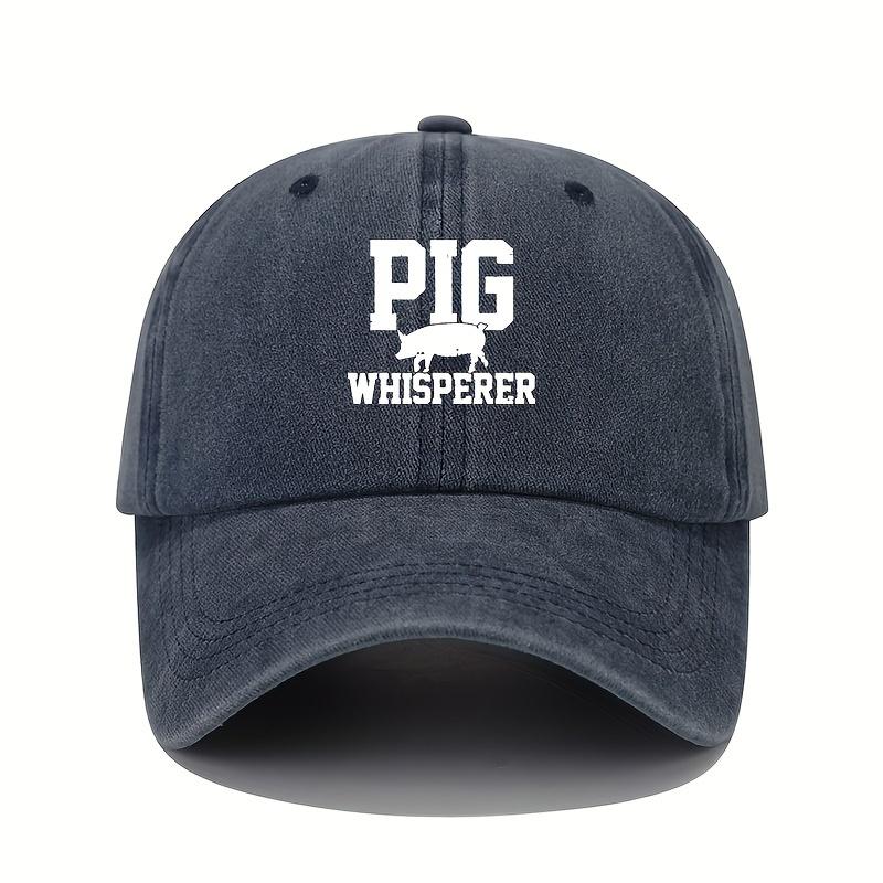 Pig print baseball cap retro lightweight washed cap adjustable men s and women s sun protection hats Adjustable темно-синього кольору
Pig print baseball cap retro lightweight washed cap adjustable men s and women s sun protection hats Adjustable темно-синього кольору