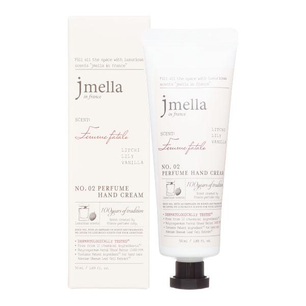 Крем для рук Личи, лилия, ваниль JMELLA IN FRANCE FEMME FATALE PERFUME HAND CREAM, Корея, 50 мл,
Крем для рук Личи, лилия, ваниль JMELLA IN FRANCE FEMME FATALE PERFUME HAND CREAM, Корея, 50 мл,