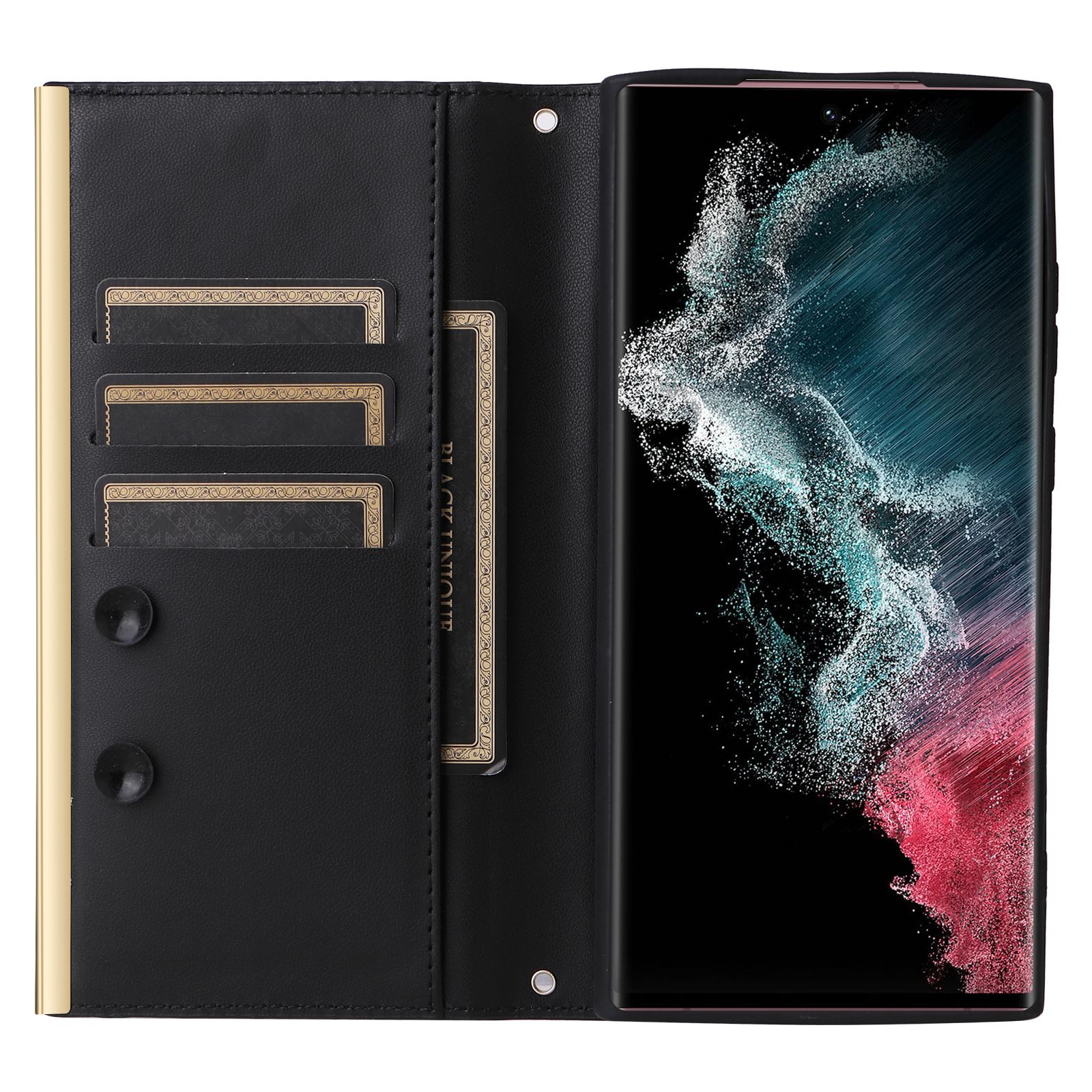 For Samsung Galaxy S22 Ultra 5G Wallet Case PU Leather Flip Phone Cover with Shoulder Strap Rose Gold
For Samsung Galaxy S22 Ultra 5G Wallet Case PU Leather Flip Phone Cover with Shoulder Strap Rose Gold