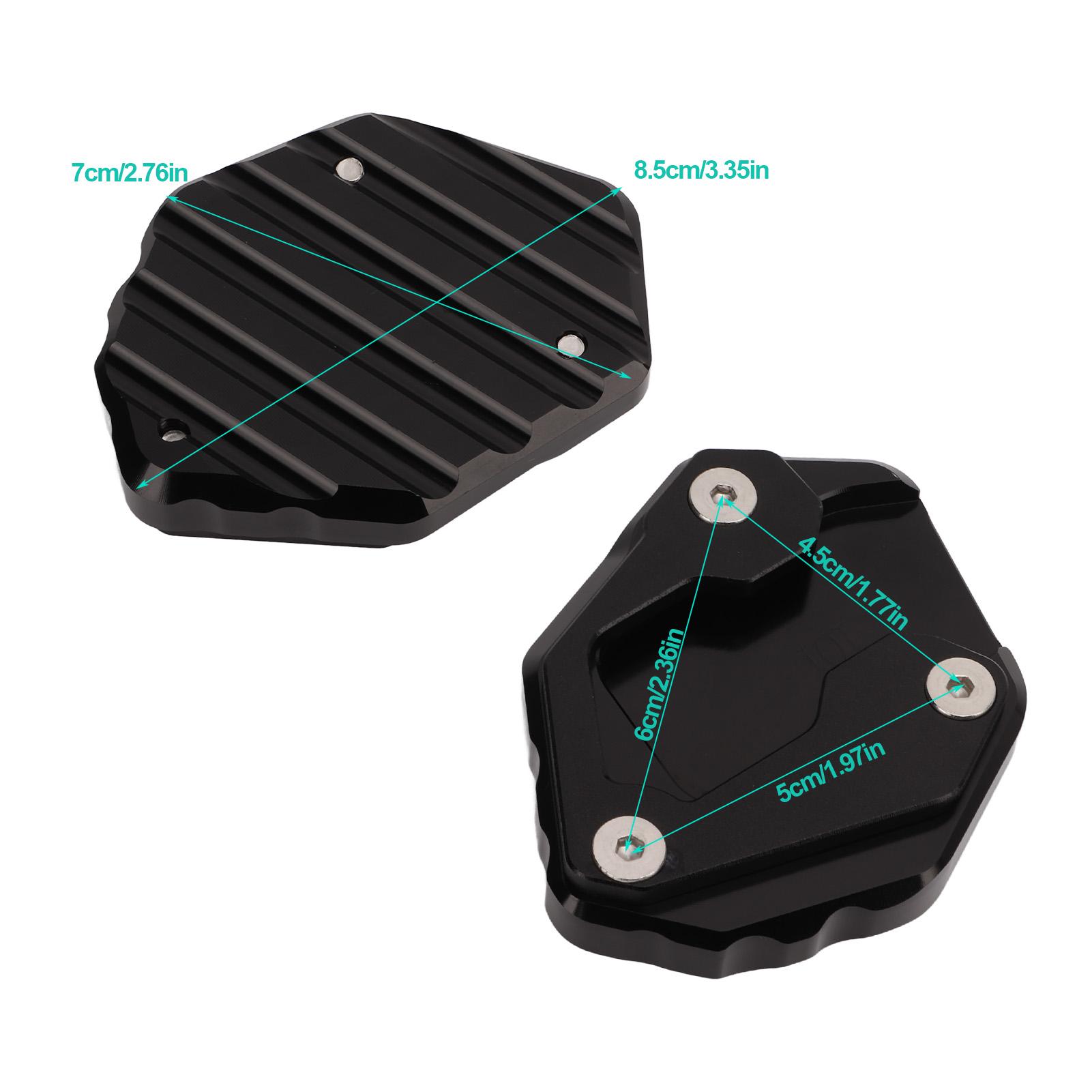 Aluminium Alloy Kickstand Extension Plate Side Stand Enlarger Pad Replacement for MT 09
Aluminium Alloy Kickstand Extension Plate Side Stand Enlarger Pad Replacement for MT 09