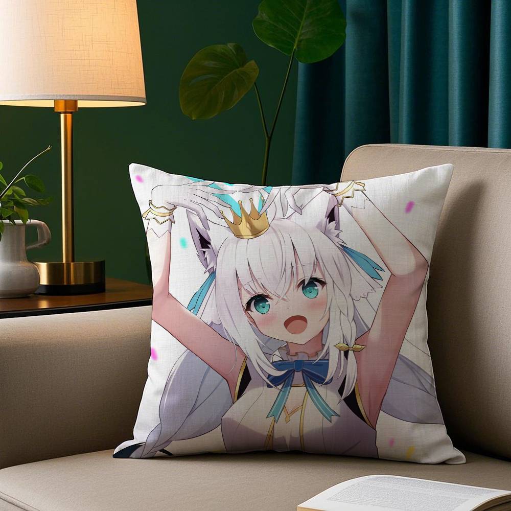 Аниме Милая S-Shirakami Fubuki Наволочка Плюшевая Ткань Мягкая Наволочка Двусторонняя Печать Наволочка на Подушку для Дивана Декоративная 12x12Inch
Аниме Милая S-Shirakami Fubuki Наволочка Плюшевая Ткань Мягкая Наволочка Двусторонняя Печать Наволочка на Подушку для Дивана Декоративная 12x12Inch