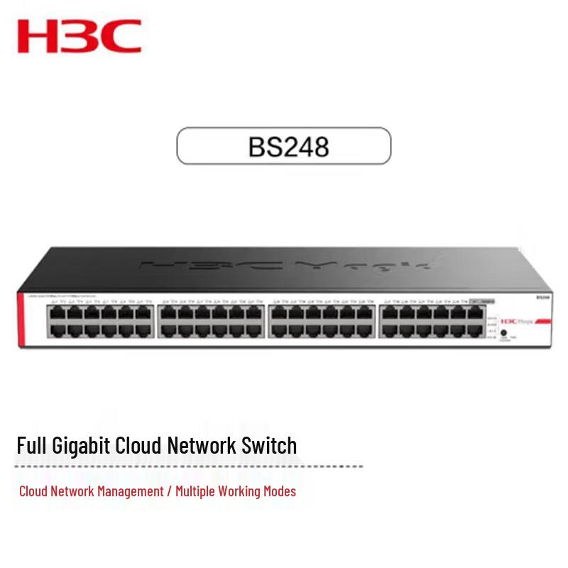 H3C 48-Port Gigabit Unmanaged Ethernet Switch
H3C 48-Port Gigabit Unmanaged Ethernet Switch