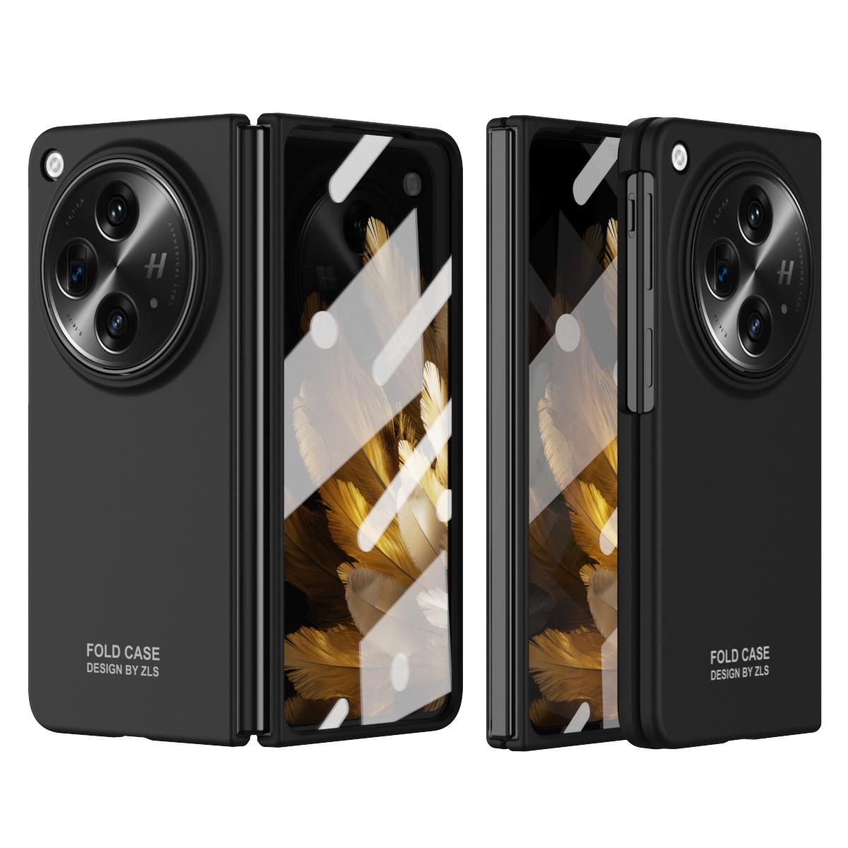 For Oppo Find N3 5G Case Shockproof Hard PC Phone Cover with Tempered Glass Film Black
For Oppo Find N3 5G Case Shockproof Hard PC Phone Cover with Tempered Glass Film Black