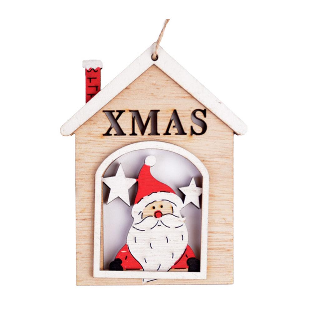 Xmas Wood Pendant Hollow House Shape Hanging Ornaments Door Wall Santa Claus Elk Hanger Home Party New Year Navidad Gifts
Xmas Wood Pendant Hollow House Shape Hanging Ornaments Door Wall Santa Claus Elk Hanger Home Party New Year Navidad Gifts