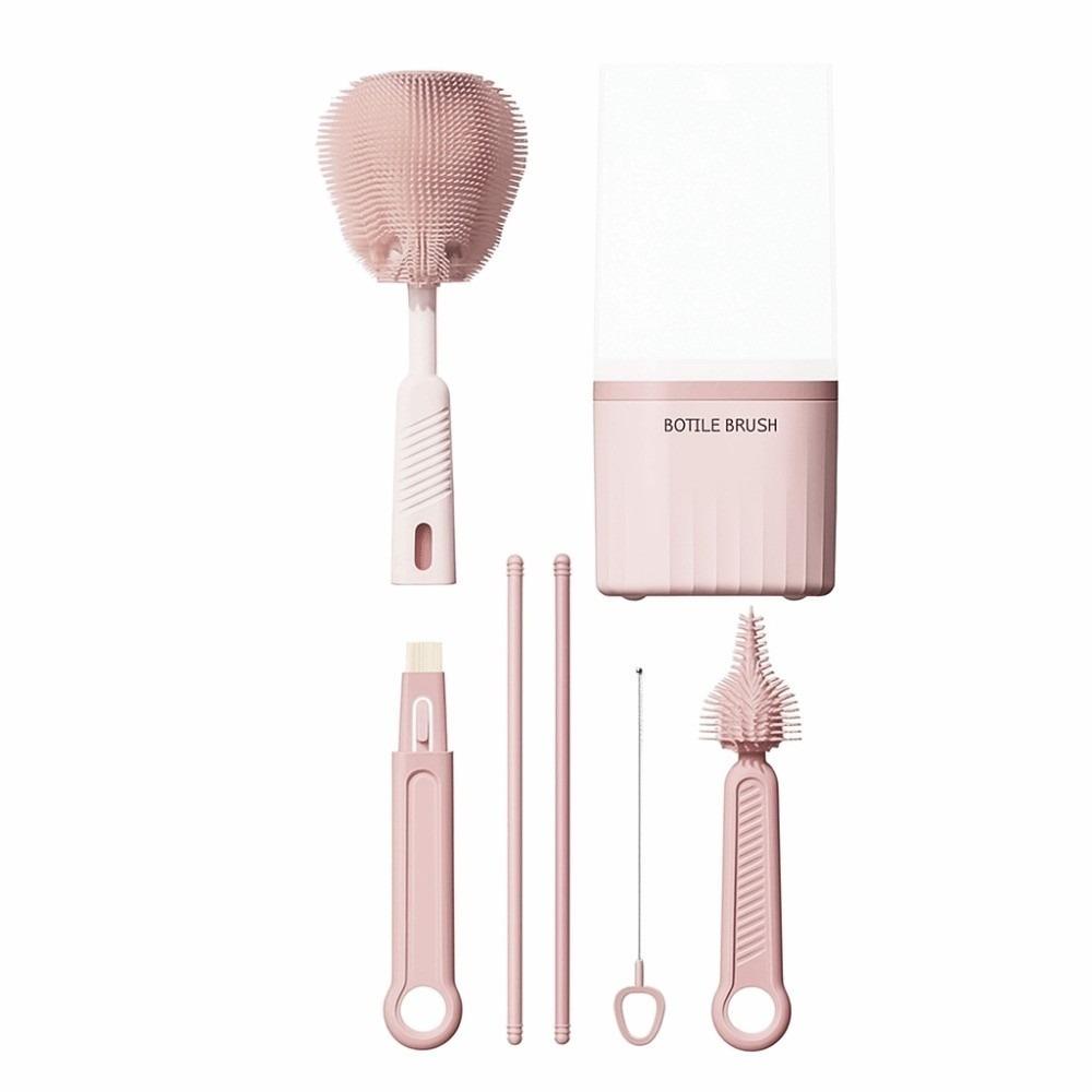 6pcs/set Eyedropper Brush Baby Nipple Brush Kit Pacifier Straw Scrubber Maternal and Child Products розовый
6pcs/set Eyedropper Brush Baby Nipple Brush Kit Pacifier Straw Scrubber Maternal and Child Products розовый