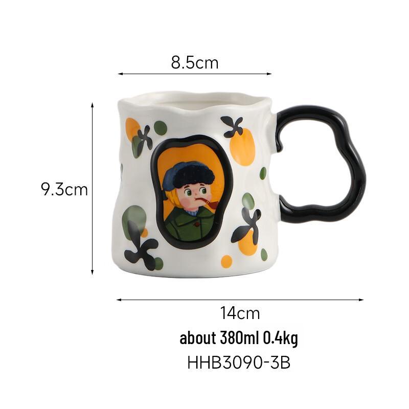 Artistic Ceramic Couple Coffee Mug
Artistic Ceramic Couple Coffee Mug