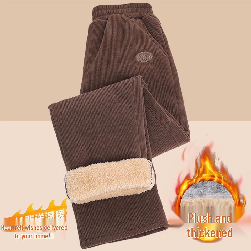 Women s Fleece-Lined Corduroy Winter Pants for Middle-Aged & Elderly XL (80-100 lbs)
Women s Fleece-Lined Corduroy Winter Pants for Middle-Aged & Elderly XL (80-100 lbs)