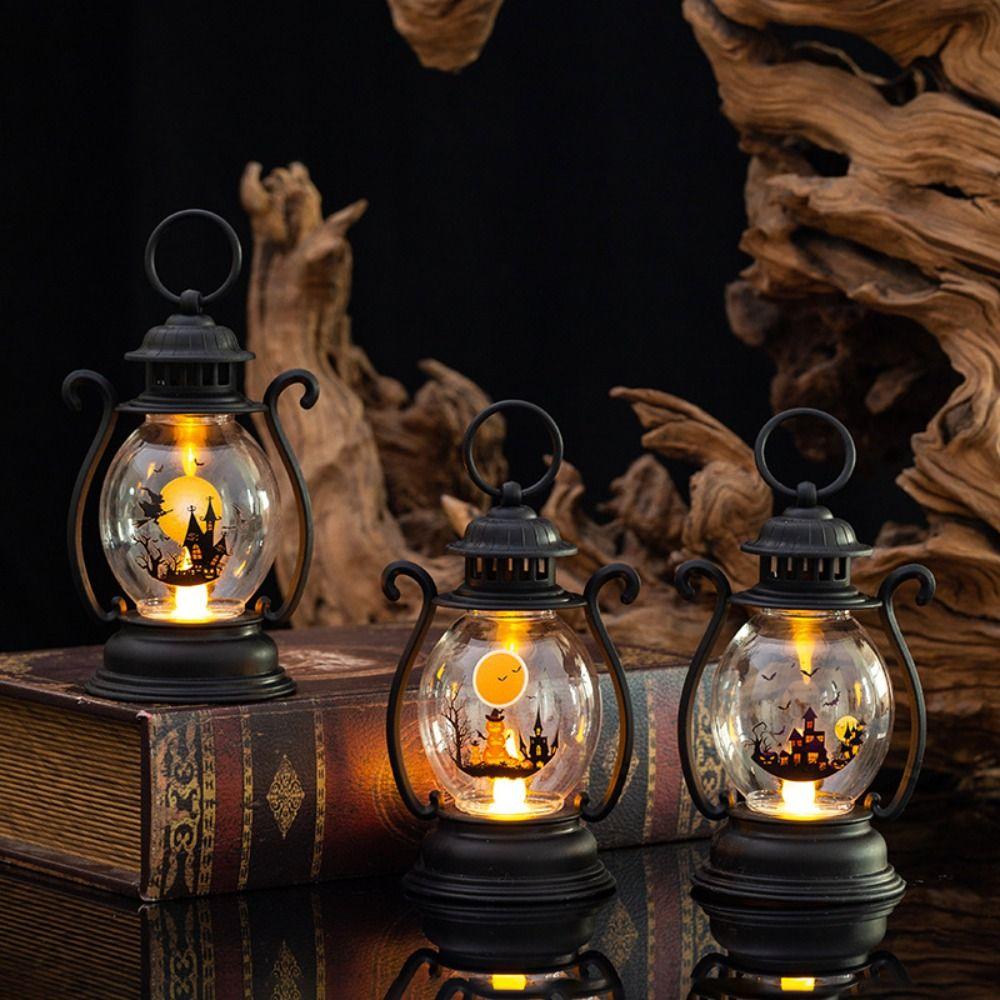 Pumpkin Witch Castle Halloween Pumpkin Lantern Hanging Oil Lamp Halloween Portable Lantern Party
Pumpkin Witch Castle Halloween Pumpkin Lantern Hanging Oil Lamp Halloween Portable Lantern Party