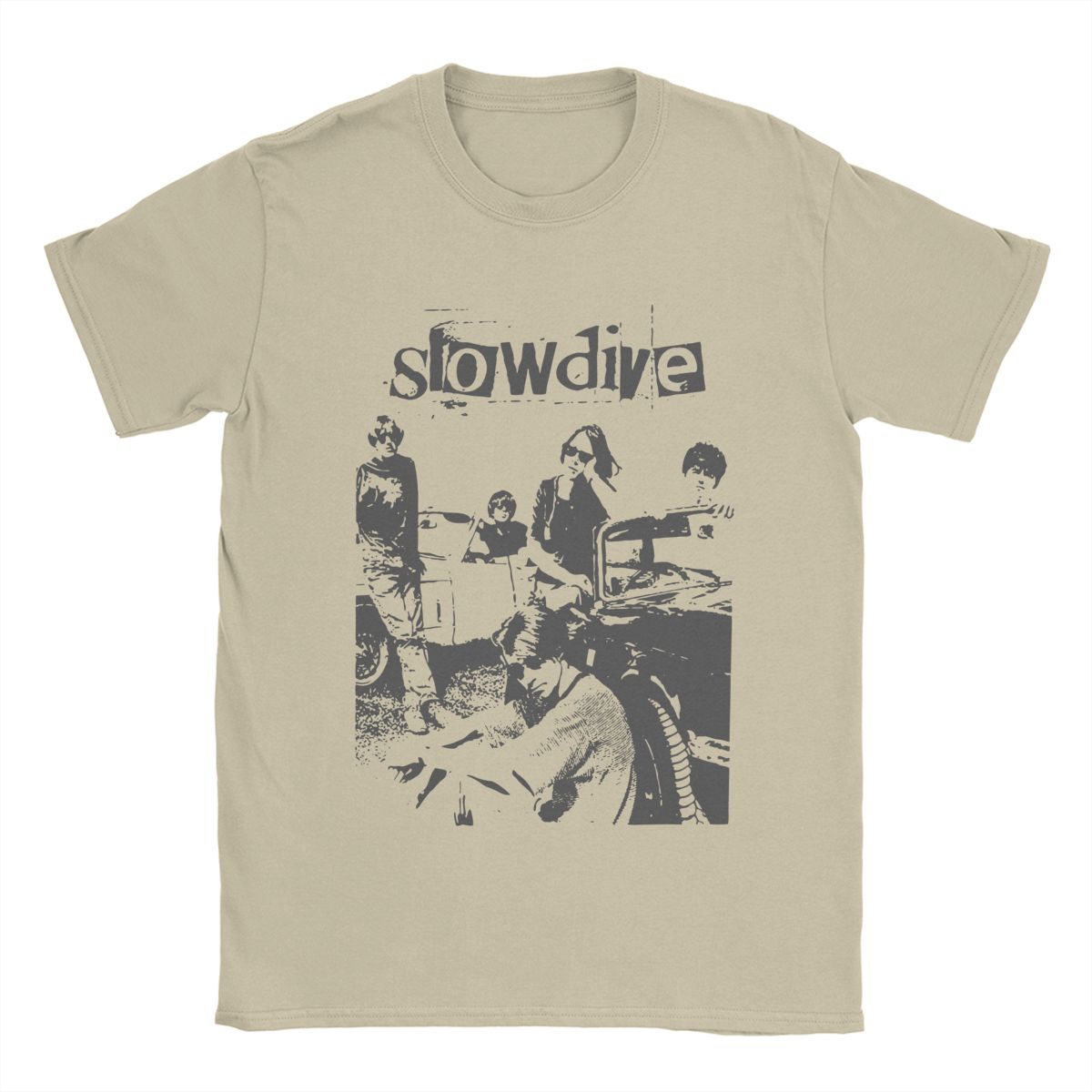 Модні футболки Slowdive Чоловічі Бавовняні футболки з круглим вирізом Музичні Футболки з коротким рукавом Графічні Топи - XL
Модні футболки Slowdive Чоловічі Бавовняні футболки з круглим вирізом Музичні Футболки з коротким рукавом Графічні Топи - XL
