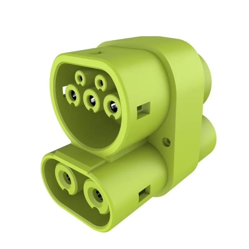 CCS1 To CCS2 Adapter High Power 250A Fast Charging Connector For Tesla EV Charger USA To Europe EU Plug Converter зелений
CCS1 To CCS2 Adapter High Power 250A Fast Charging Connector For Tesla EV Charger USA To Europe EU Plug Converter зелений