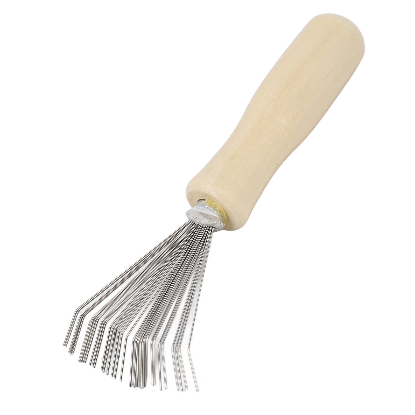 Hair Brush Cleaner Quick Cleaning Hair Comb Cleaner Hair Dirt Remove Comb Cleaning Tool with Wood Handle for Home Salon
Hair Brush Cleaner Quick Cleaning Hair Comb Cleaner Hair Dirt Remove Comb Cleaning Tool with Wood Handle for Home Salon