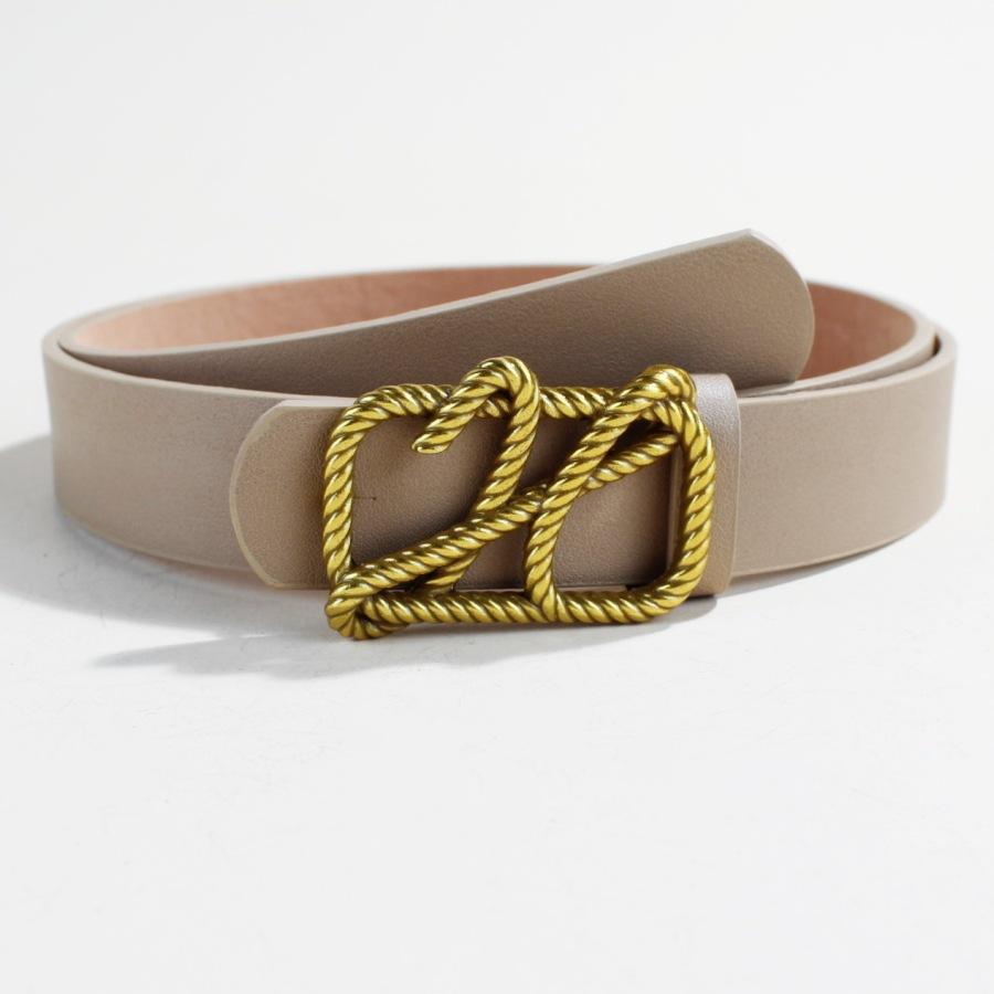 Women S Belt Retro Belt Women S Premium Sense Pu Women S Belt Letter Ancient Gold Button Head 105Cm long
Women S Belt Retro Belt Women S Premium Sense Pu Women S Belt Letter Ancient Gold Button Head 105Cm long