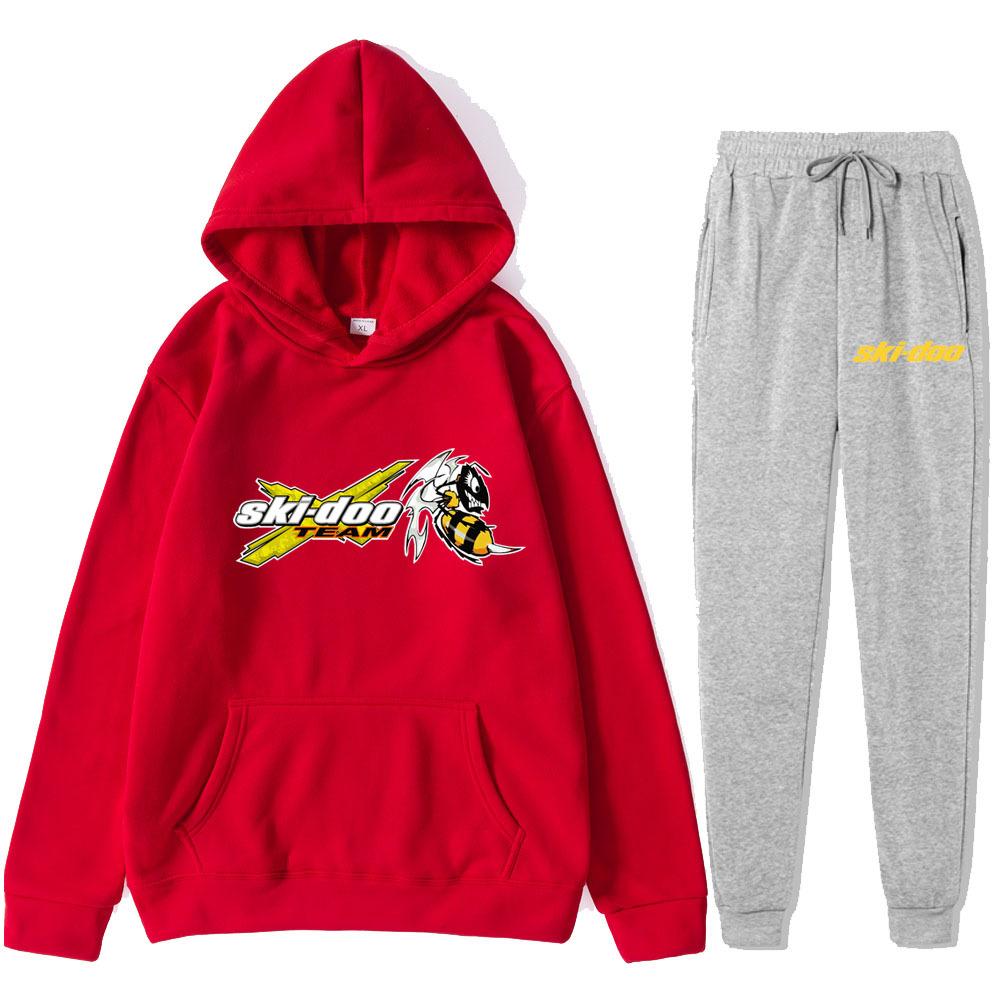 Autumn Winter Ski-Doo Team Logo Printed Hoodies Sweatpants Set Fashionable Casual Warm Sports Long Sleeved Pants Men s Sport Wear XL
Autumn Winter Ski-Doo Team Logo Printed Hoodies Sweatpants Set Fashionable Casual Warm Sports Long Sleeved Pants Men s Sport Wear XL
