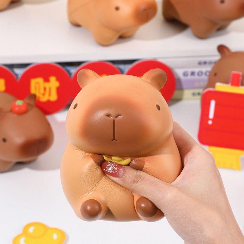 Cartoon Animal Capybara Squeeze Toy Novelty Doll Simulation Capybara Decoration Kids Holiday Gift Style C
Cartoon Animal Capybara Squeeze Toy Novelty Doll Simulation Capybara Decoration Kids Holiday Gift Style C