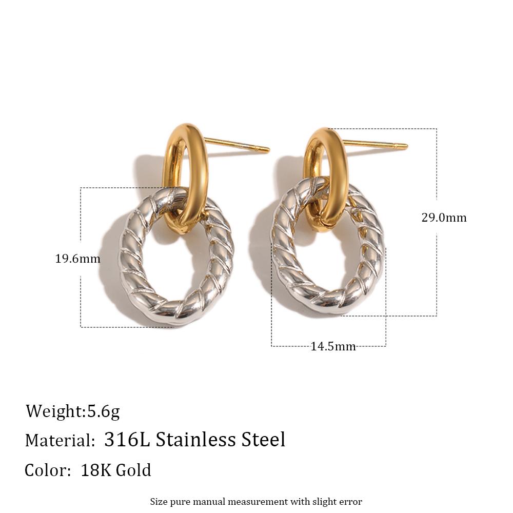 MamacitaSlay 316L Stainless Steel Mixed Color Jewelry Set 18K Gold Plated Waterproof Necklace Bracelet Earrings For Women Gift
MamacitaSlay 316L Stainless Steel Mixed Color Jewelry Set 18K Gold Plated Waterproof Necklace Bracelet Earrings For Women Gift