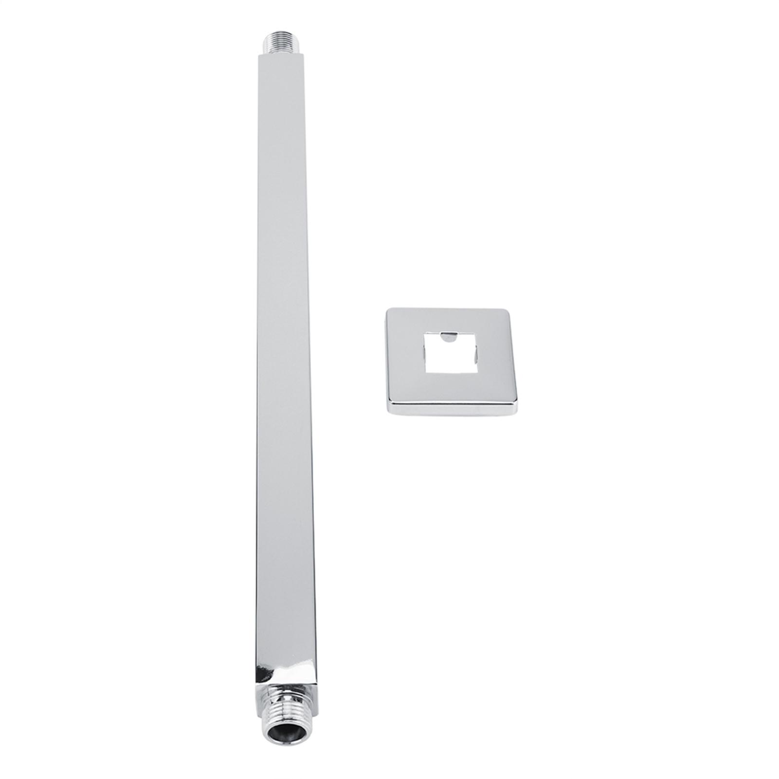 Square Stainless Steel Top Shower Arm Pipe Wall Mount for Bathroom Ceiling Shower Head 30cm
Square Stainless Steel Top Shower Arm Pipe Wall Mount for Bathroom Ceiling Shower Head 30cm