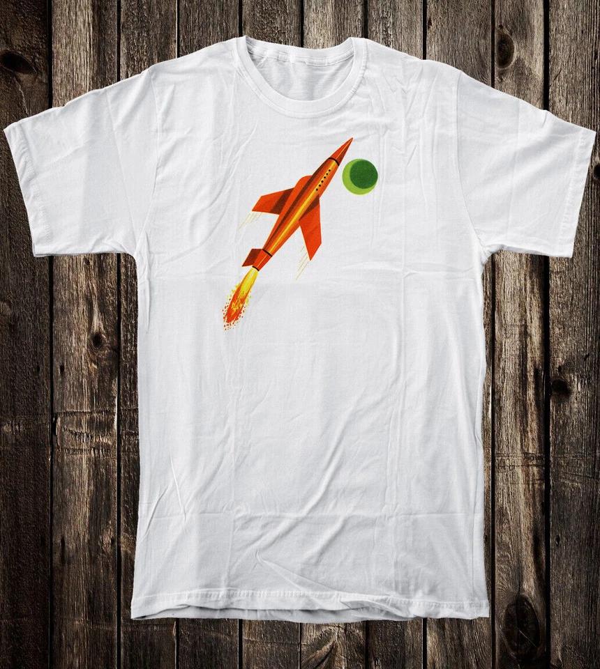 Retro Novelty Tee T Shirt Vintage Mid Century Art Atomic Rocket Ship #9 4XL
Retro Novelty Tee T Shirt Vintage Mid Century Art Atomic Rocket Ship #9 4XL