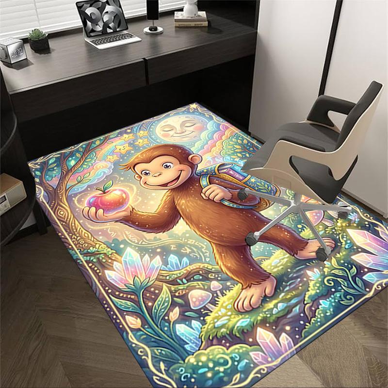 1PC Curious George Non-Slip Floor Carpet Compatible for Office&Living Room&Bedroom&Dining room - Soft & Pattern-G0364 60cm by 90cm
1PC Curious George Non-Slip Floor Carpet Compatible for Office&Living Room&Bedroom&Dining room - Soft & Pattern-G0364 60cm by 90cm